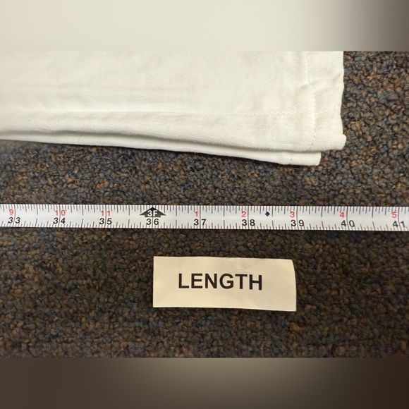 FRAME Denim -Le High Flare Jeans, White,  Women’s Size 32 - Picture 13 of 14